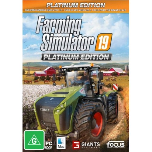  Farming Simulator 19 Platinum Edition PC 